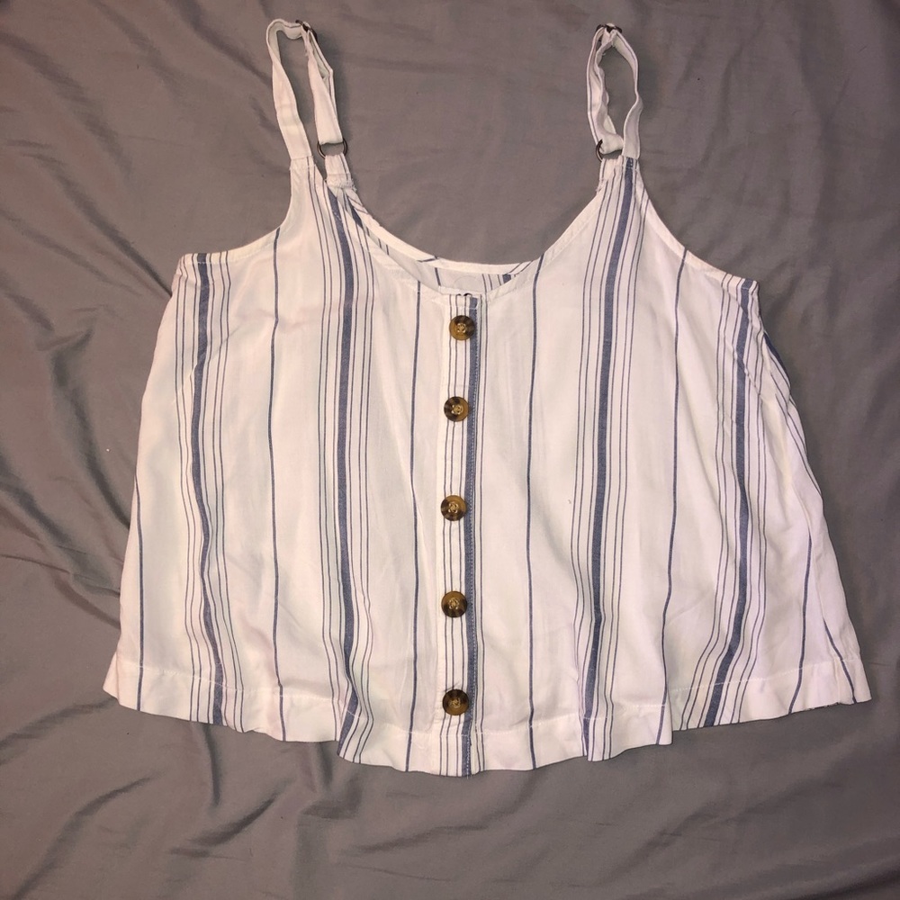 Hollister Stripped Tank Top
